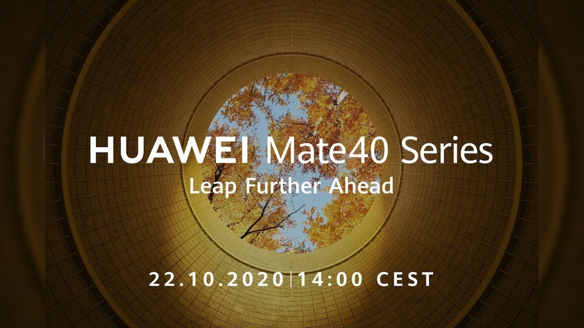 Huawei Will Debut Its Mate 40 Smartphones on October 22