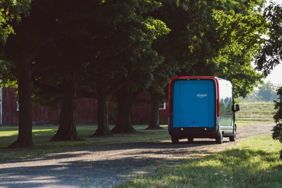 Amazon Introduces Its First Custom Electric Delivery Vehicle in