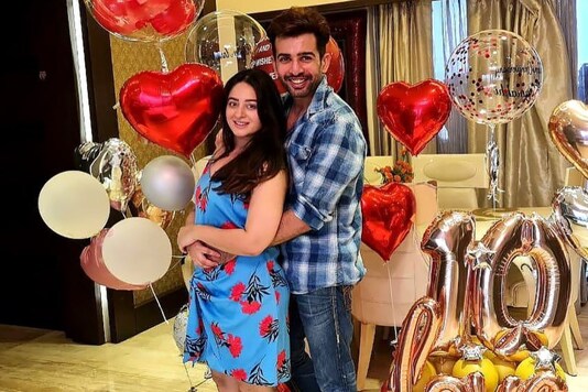 Mahhi Vij and Jay Bhanushali