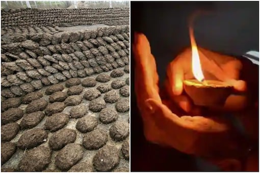 Cow dung diyas to wipe out Chinese lights this Diwali | Image credit: Reuters/PTI