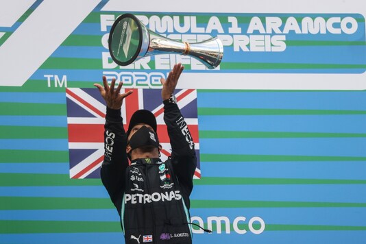 Lewis Hamilton won the Eifel Grand Prix. (Photo Credit: AP)