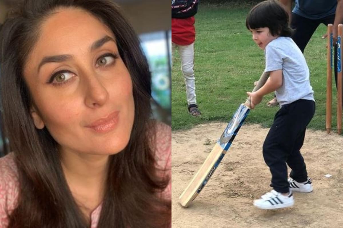 Kareena Kapoor Khan's Pic of Son Taimur Playing Cricket Reminds Fans of MAK Pataudi