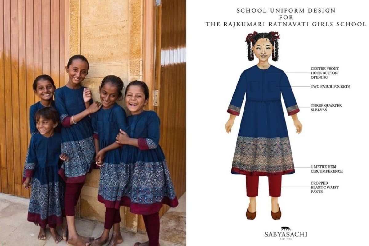 Jaisalmer School Introduces Sabyasachi-designed Uniform to Boost Girl Education