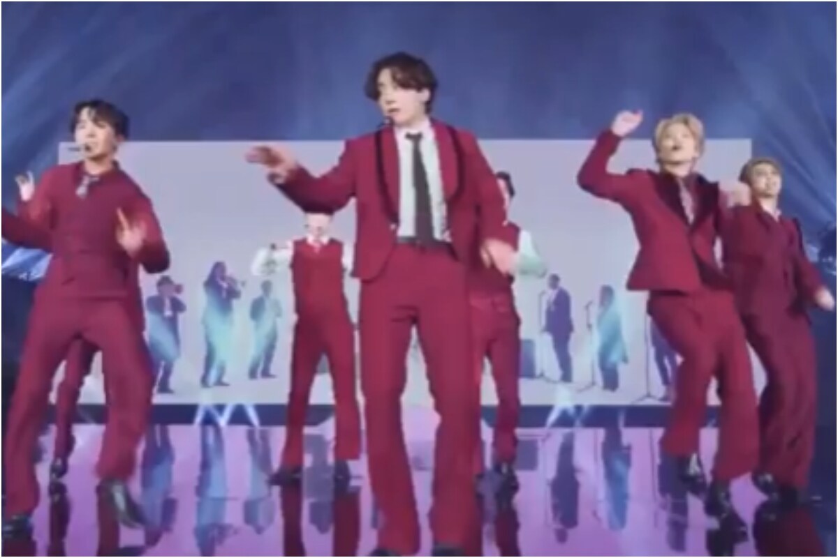 Billboard Music Awards Bts Blows Away Fans With Red Hot Dynamite Performance