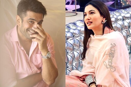 Eijaz Khan and Gauahar Khan