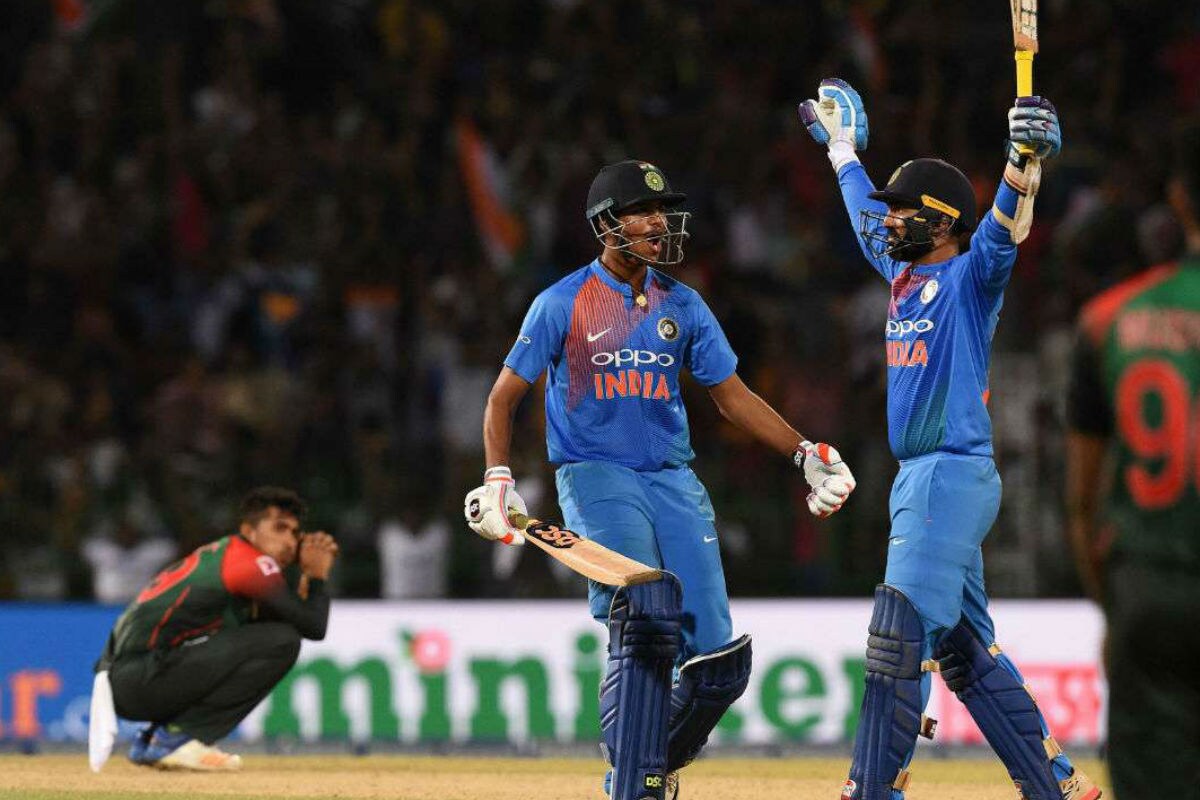 Was Angry When Vijay Shankar Was Sent Ahead in Nidahas Final, Dinesh Karthik Recalls