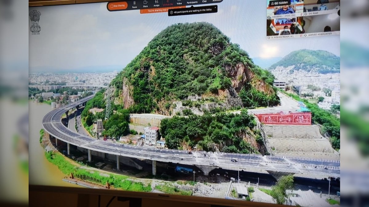 Nitin Gadkari, Andhra CM Jagan Reddy Inaugurate 2.6 Km-long Kanaka Durga Flyover in Vijayawada