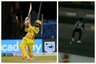 WATCH: Fan Risks Life to Collect Match Ball After Ravindra Jadeja's Massive Six Sails Over Sharjah Stadium