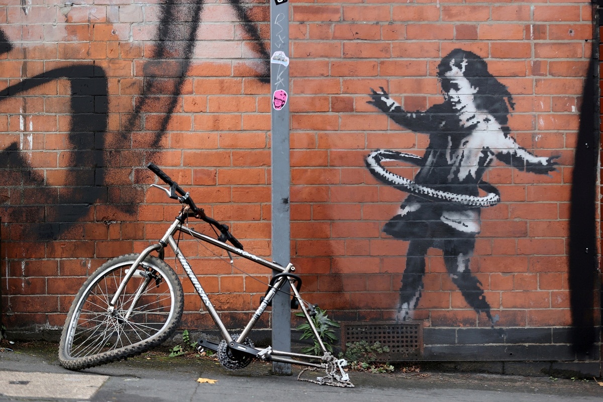 Banksy bike 2025