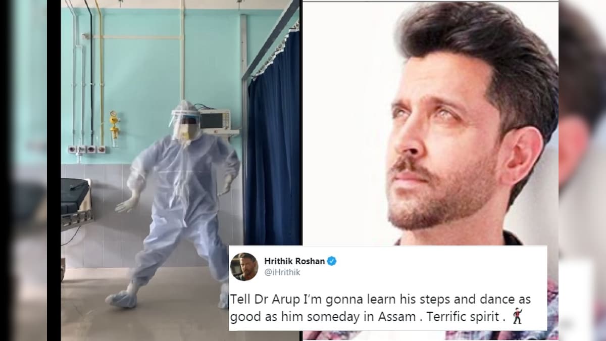 WATCH: Assam Doctor's Dance Moves in PPE Kit are so Good Even Hrithik Roshan is Impressed