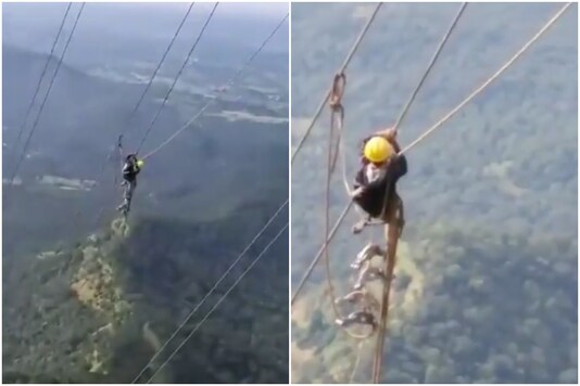 Daredevil' MSEB Employee Working at Dangerous Heights after Mumbai Power Cut Impresses Anand Mahindra