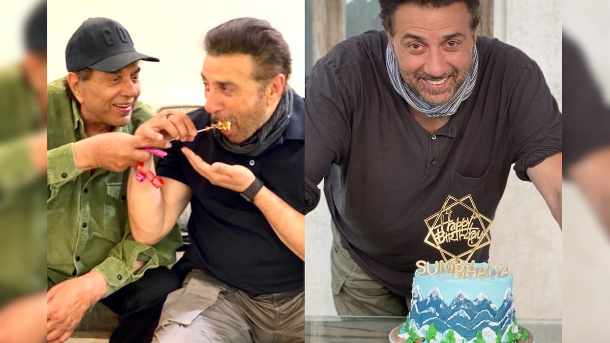 Inside Sunny Deol's Birthday Celebrations With Dad Dharmendra and Bobby Deol, See Pics