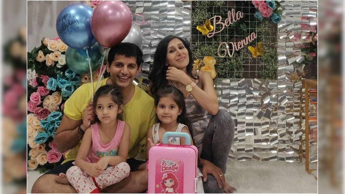 Karanvir Bohra, Teejay Sidhu Celebrate Their Twins Daughters Bella and Vienna's Birthday