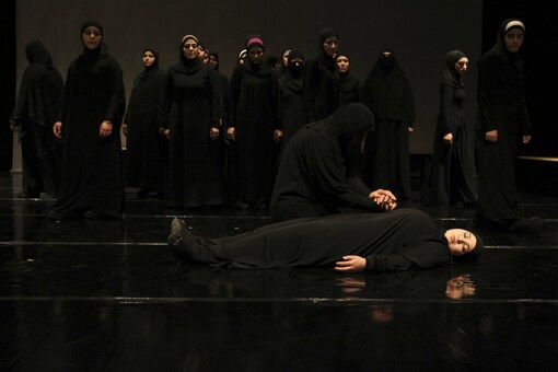 The play is dedicated to the memory of all the people who left without saying goodbye to their loved ones and for all the families who have suffered this loss. Representational Image. Reuters. 