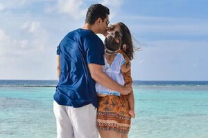 More Mesmerizing Pics From Neha Dhupia & Angad Bedi's Maldives Vacation