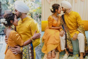 Neha Kakkar and Rohanpreet Singh's Haldi Ceremony Pictures