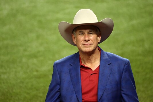Oct 20, 2020; Arlington, Texas, USA; Texas governor Greg Abbott looks on while in attendance for game one of the 2020 World Series between the Tampa Bay Rays and the Los Angeles Dodgers at Globe Life Field. Mandatory Credit: Kevin Jairaj-USA TODAY Sports Oct 20, 2020; Arlington, Texas, USA; Texas governor Greg Abbott looks on while in attendance for game one of the 2020 World Series between the Tampa Bay Rays and the Los Angeles Dodgers at Globe Life Field. Mandatory Credit: Kevin Jairaj-USA TODAY Sports