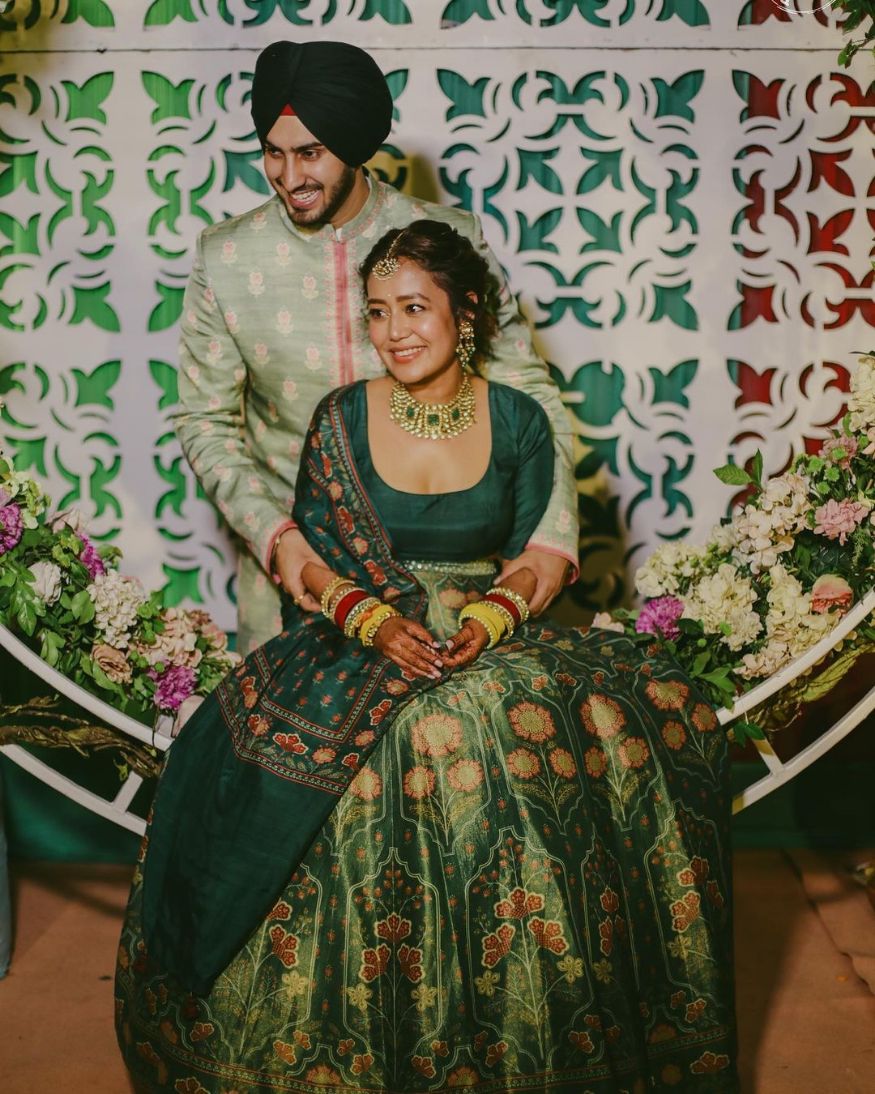 Here Are Some Glimpses From Neha Kakkar-Rohanpreet's Mehndi Ceremony