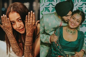 Here Are Some Glimpses From Neha Kakkar-Rohanpreet's Mehndi Ceremony