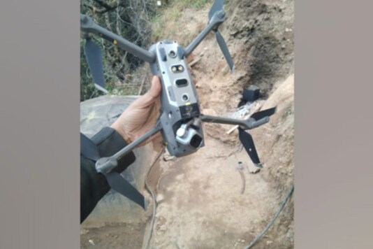 The Pakistani quadcopter shot down by the Indian army on Saturday was made by Chinese company DJI. (Twitter/@ANI)