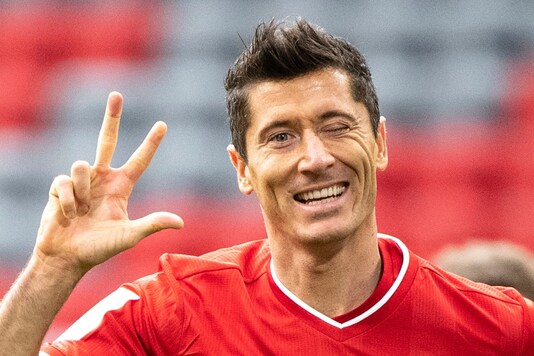 Robert Lewandowski scored a hat-trick (Photo Credit: AP)