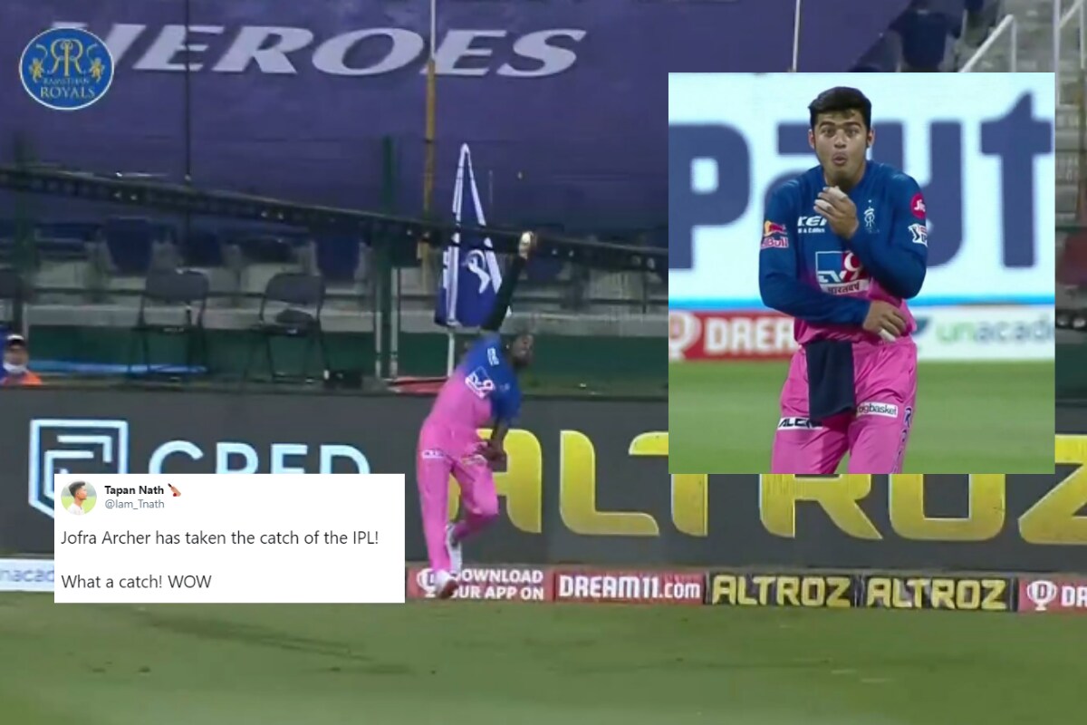 Riyan Parag's Reaction to Jofra Archer's One-handed Freak Catch Against Mumbai Indians is All of Us