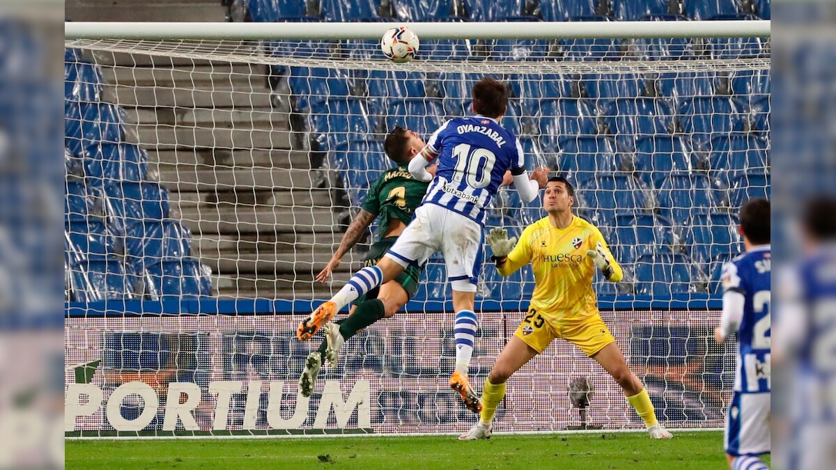 Mikel Oyarzabal Scores 2 as Real Sociedad Roar to Top Of La Liga by Routing Huesca 4-1