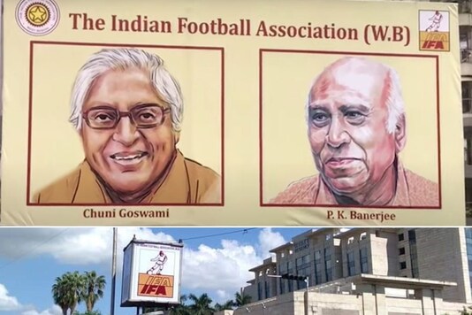 Chuni Goswami, PK Banerjee and Sailen Manna (Photo Credit: AIFF Media)