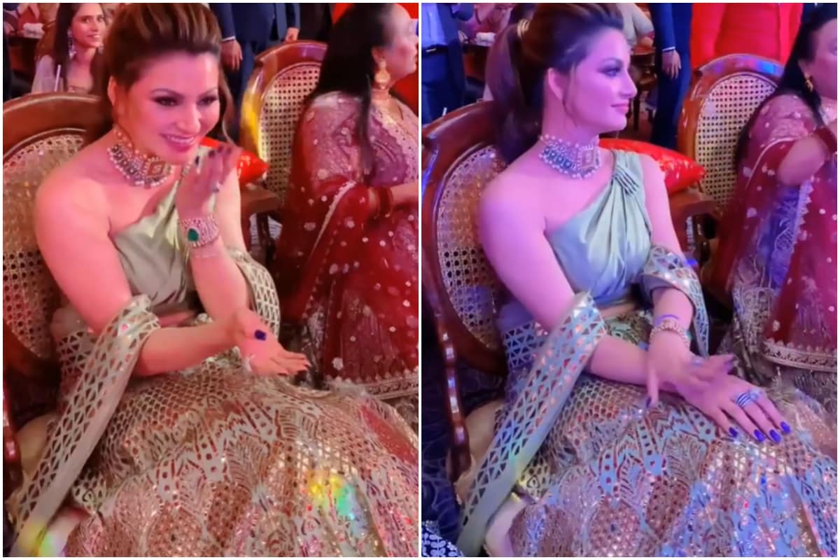 urvashi rautela in lehenga