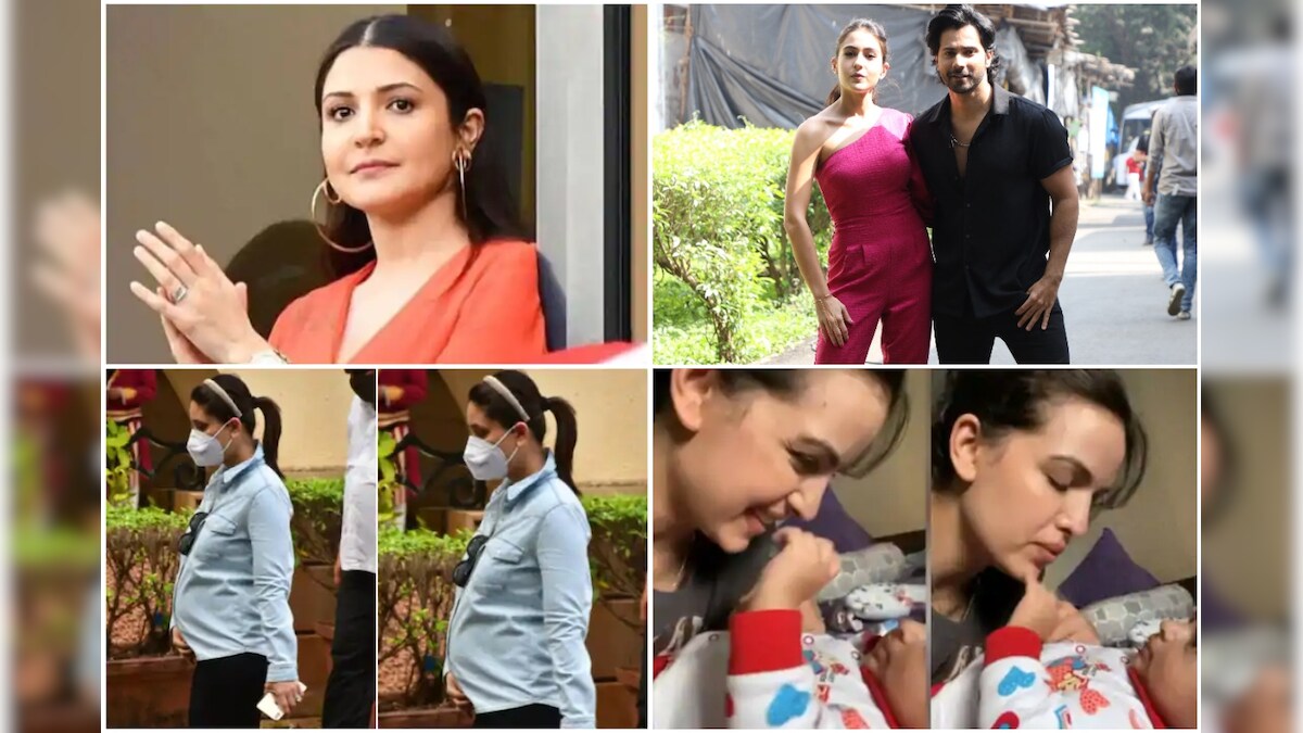 Pregnant Anushka Sharma Looks Pretty in Red, Sara Ali Khan-Varun Dhawan Begin Coolie No 1 Promotions