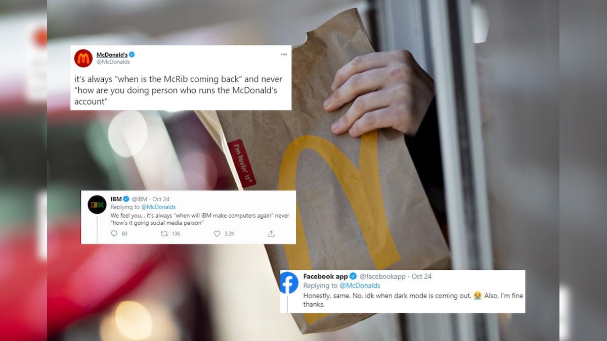 McDonald's Social Media Person Cries for Help, Other Brands Join with a Warm Embrace