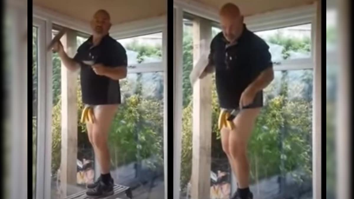 Watch: Man in Wales Tapes Bananas to Crotch to Protest Restriction of Clothes Sale