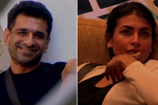 Eijaz Khan and Pavitra Punia (Image tweeted by Colors TV)