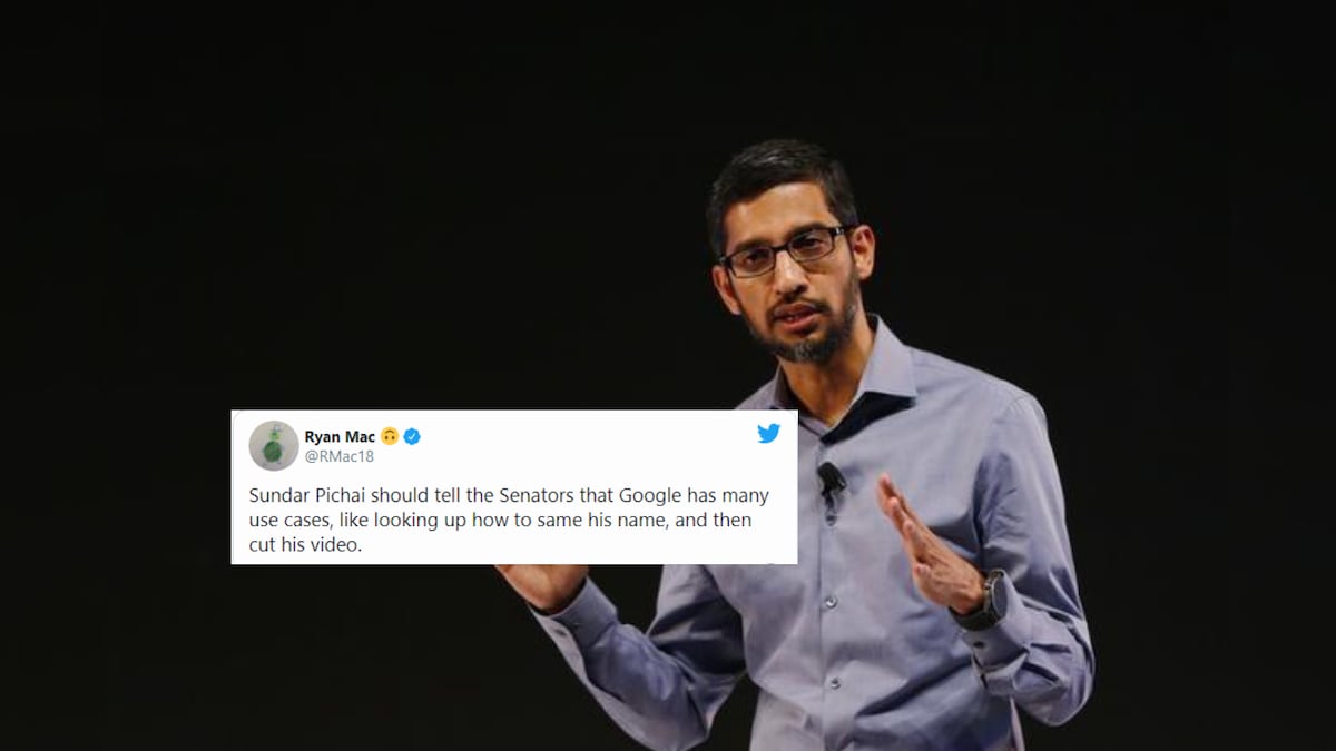 US Senators Couldn't Pronounce Google CEO Sundar Pichai's Name, But Didn't Fumble at 'Zuckerberg'