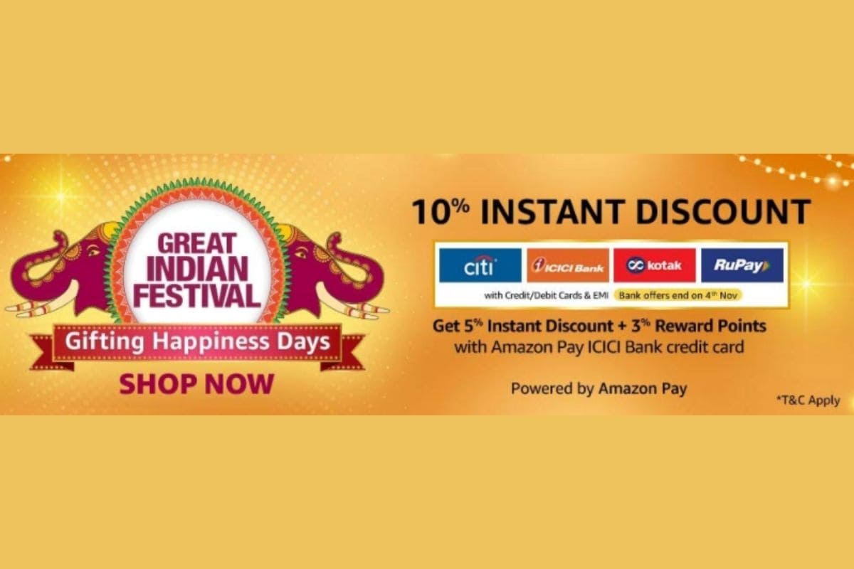 Amazon Great Indian Festival Gifting Happiness Days Sale: All The Bank Offers And Discounts You Can Avail