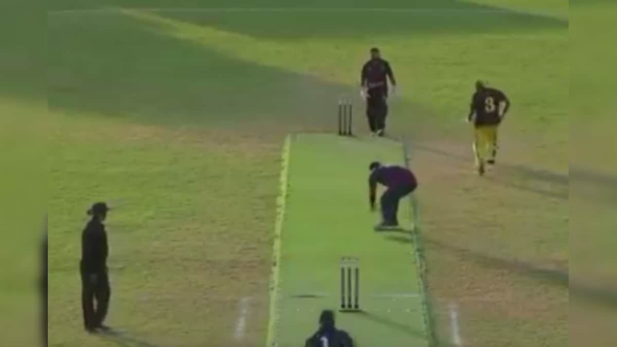 WATCH Batsmen Run Two Byes After Keeper Collects Ball in a European Cricket Series Match