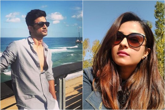 Sushant Singh Rajput (L), Disha Salian