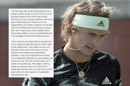 Alexander Zverev (Photo Credit: AP and Twitter) Alexander Zverev (Photo Credit: AP and Twitter)