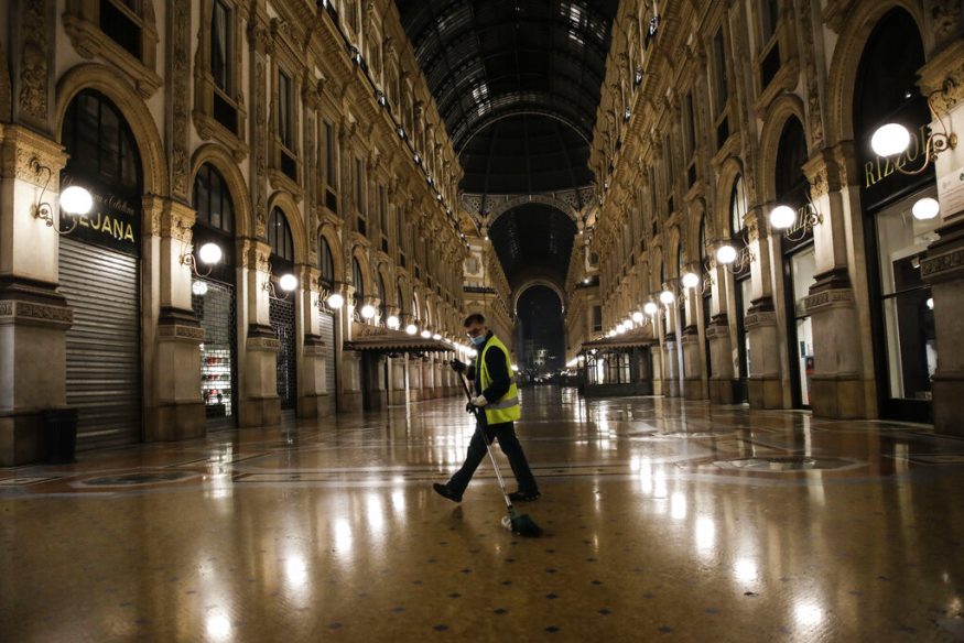  Further restrictions are set to take effect on October 26. The Italian government is trying to prevent a repeat of the crisis the country experienced in the spring, when more than 30,000 people died and the hospitals at one point had more than 4,000 COVID-19 patients in intensive care. (Image: AP)