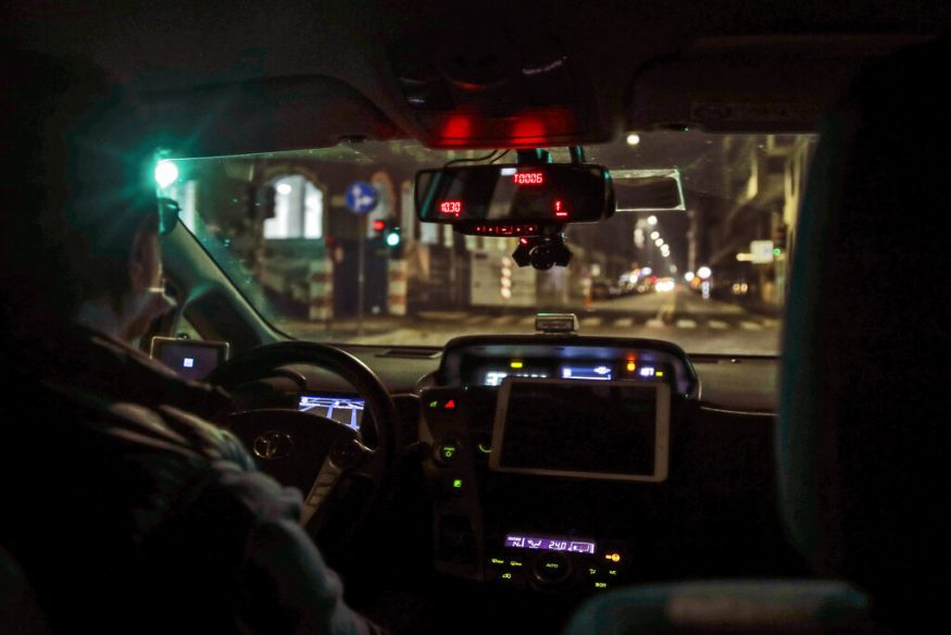  The silence is broken by the occasional rumble of a bus, streetcar or taxi, gliding through the night with few or no passengers. (Image: AP)