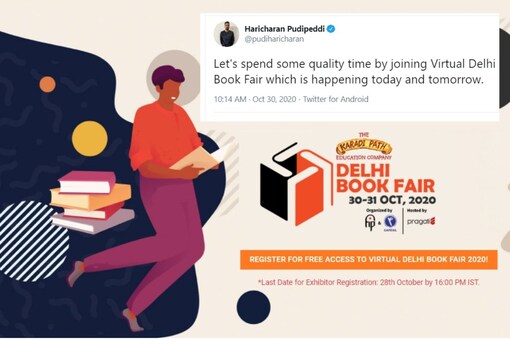 The Virtual Delhi Book Fair will be held on October 30-31. 