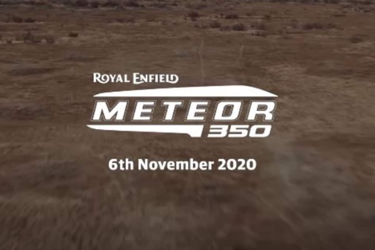 Royal enfield best sale meteor 350 teaser