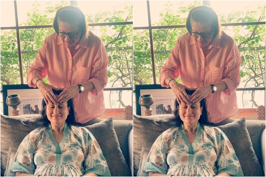 Kareena Kapoor Khan Gets A Relaxing Head Massage By Mother Babita Kapoor