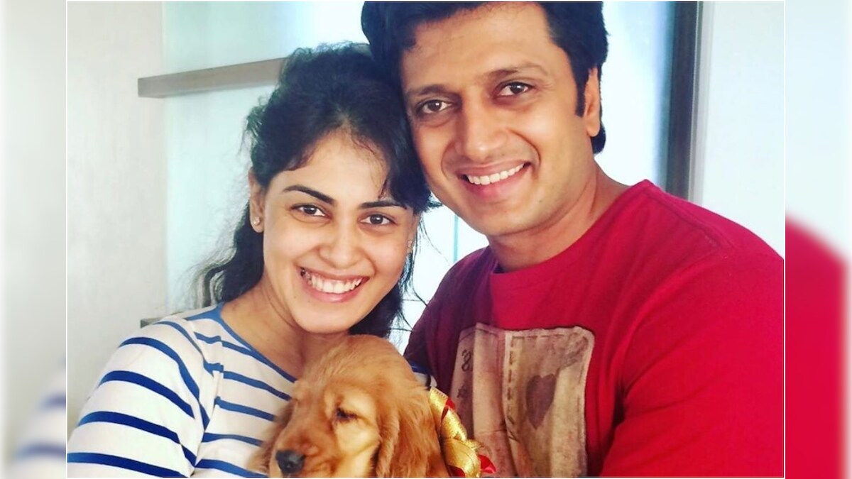 When Riteish Deshmukh and Genelia D’Souza Became ‘Dog Parents’, See Pic