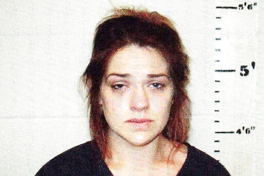 This Friday, Oct. 9, 2020 photo provided by the Idabel, Okla., Jail shows Taylor Parker. Oklahoma authorities said Tuesday, Oct. 13, 2020, that Parker, arrested on suspicion of killing a pregnant Texas woman and removing the baby from the victim's womb, has waived extradition. (Idabel Jail via AP) This Friday, Oct. 9, 2020 photo provided by the Idabel, Okla., Jail shows Taylor Parker. Oklahoma authorities said Tuesday, Oct. 13, 2020, that Parker, arrested on suspicion of killing a pregnant Texas woman and removing the baby from the victim's womb, has waived extradition. (Idabel Jail via AP)