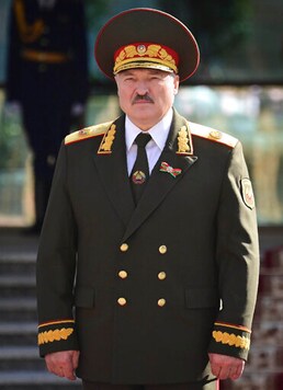 Belarusian President Alexander Lukashenko attends his inauguration ceremony at the Palace of the Independence in Minsk, Belarus, Wednesday, Sept. 23, 2020. Lukashenko of Belarus has assumed his sixth term of office in an inauguration ceremony that wasn't announced in advance. State news agency BelTA reported that Wednesday's ceremony is taking place in the capital of Minsk, with several hundred top government official present. (Andrei Stasevich/Pool Photo via AP) Belarusian President Alexander Lukashenko attends his inauguration ceremony at the Palace of the Independence in Minsk, Belarus, Wednesday, Sept. 23, 2020. Lukashenko of Belarus has assumed his sixth term of office in an inauguration ceremony that wasn't announced in advance. State news agency BelTA reported that Wednesday's ceremony is taking place in the capital of Minsk, with several hundred top government official present. (Andrei Stasevich/Pool Photo via AP)