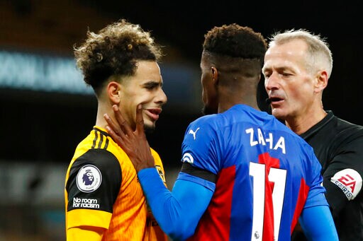 Wolves Share EPL Lead After Beating Crystal Palace 2-0