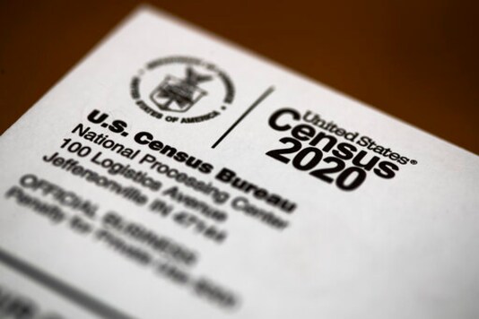 FILE - In this March 19, 2020, file photo, is an envelope containing a 2020 census letter mailed to a U.S. resident. A complete count of Montanas households could come with a big reward: a second seat in Congress and millions of federal dollars annually. But the 2020 census deadline remains in flux, making it uncertain if census takers will finish counting the vast, rural state. (AP Photo/Matt Rourke, File) FILE - In this March 19, 2020, file photo, is an envelope containing a 2020 census letter mailed to a U.S. resident. A complete count of Montanas households could come with a big reward: a second seat in Congress and millions of federal dollars annually. But the 2020 census deadline remains in flux, making it uncertain if census takers will finish counting the vast, rural state. (AP Photo/Matt Rourke, File)