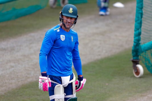 South Africa's Faf du Plessis attends a practice session in Dharmsala, India, Wednesday, March 11, 2020. India and South Africa will play their first one-day international cricket match on Thursday in Dharmsala. (AP Photo/Ashwini Bhatia) South Africa's Faf du Plessis attends a practice session in Dharmsala, India, Wednesday, March 11, 2020. India and South Africa will play their first one-day international cricket match on Thursday in Dharmsala. (AP Photo/Ashwini Bhatia)