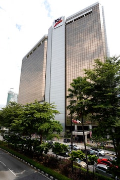 The building of FGV Holdings Berhad, one of Malaysia's largest palm oil companies, stands in Kuala Lumpur, Thursday, Oct. 1, 2020. Malaysian palm oil producer FGV Holdings Berhad vowed Thursday to clear its name after the U.S. banned imports of its palm oil over allegations of forced labor and other abuses. (AP Photo/Vincent Thian)